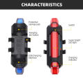 Bicycle Tail Light USB Rechargeable Mountain Cycle Rear Light Waterproof Bike Light Warning Lantern Bike Lamp. 