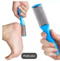 Foot clean scrubber. double sided metal foot scrubber 1pcs multicolour.