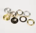No. 23 eyelet eyelet (100 pairs retail), aluminum, silver, black, gold. 