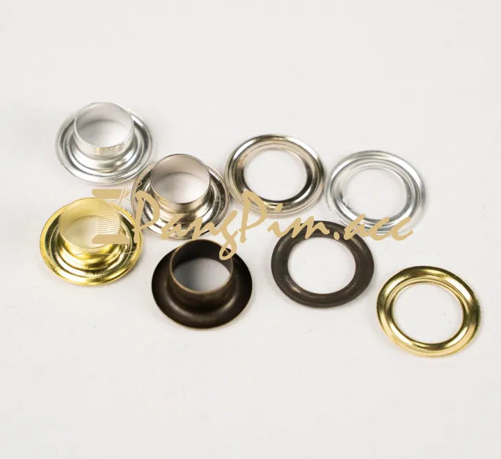No. 23 eyelet eyelet (100 pairs retail), aluminum, silver, black, gold
