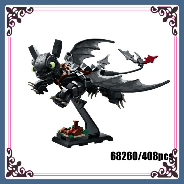 MOC%20Technical%20Popular%20Anime%20Flying%20Dragon%20Building%20Blocks%20Bricks%20Assembling%20Model%20Toys%20for%20Children%20Birthday%20/Halloween%20Gift%20Set%20-%20Image%202