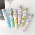 Travel Portable Disposable Soap Flakes with Storage Box Soap Papers Scented Foaming Mini Paper Soap Hand Washing Cleaning Supplies-Multicolour.