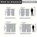 2pcs Modern Blue Gradient Pattern Curtains, Designed for Light Blocking, Premium Material, Suitable for Living Room, Bedroom, Da. 