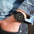 Fashionable Watch Silicone Band Quartz Analog Wrist Watch For Men - Watch For Men - Easy To maintain - Iconic Style. 