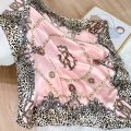 90*90cm Square Silk Scarves Women Foulard Head office Ladies Shawl Wrap Muffler Pareo Bandanna Female Chiffon Hijab Poncho Beach.