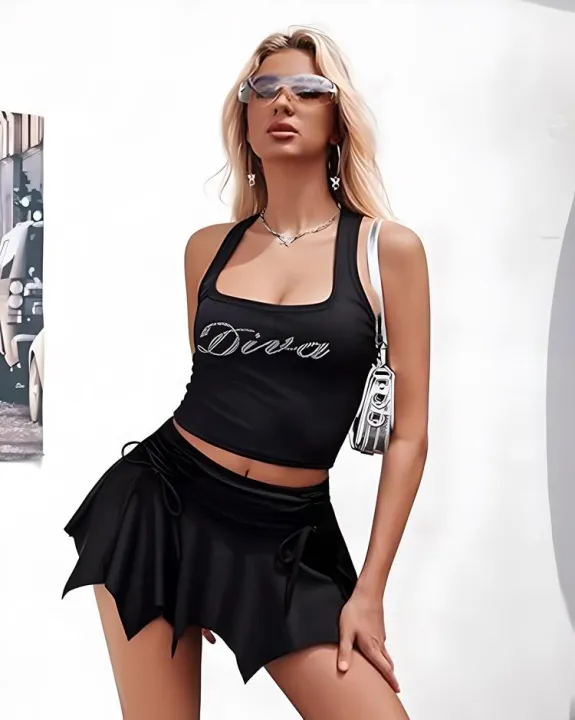 Europe%20and%20the%20United%20States%20new%20high-waist%20pleated%20half%20skirt%20Spice%20girl%20bag%20buttock%20senior%20feeling%20female%20short%20skirt%20-%20Image%205