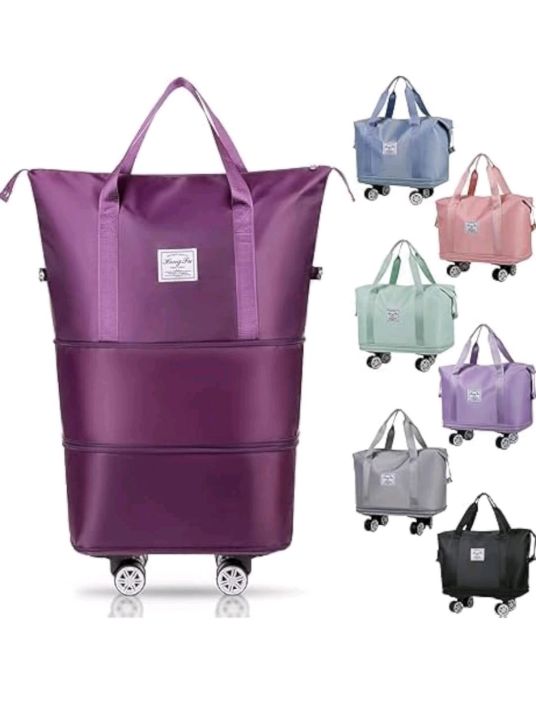 Rolling%20Duffle%20Bag%20with%20Wheels%20Expandable%20Foldable%20Duffle%20Bag%20with%20Wheels%20and%20Handle%20for%20Travel%20%20Rolling%20Luggage%20Bag%20Carry%20on%20Duffel%20Bag%20Wheeled%20Travel%20Duffle%20Bag%20-%20Image%202