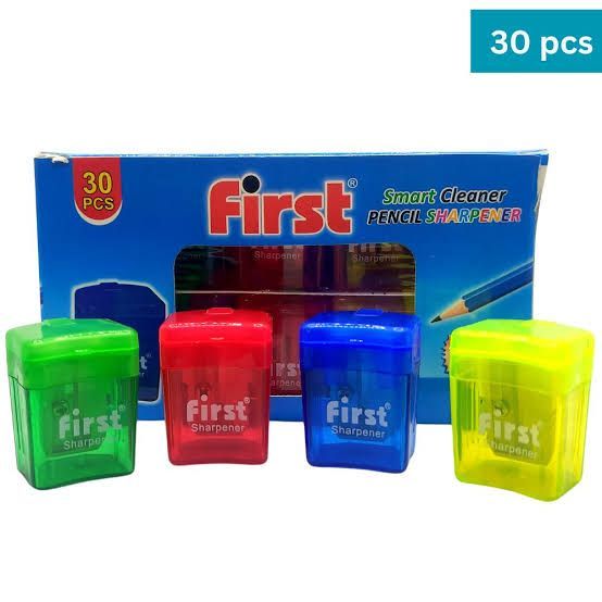 Pack Of 3 First Smart Cleaner Dustbin Pencil Sharpener