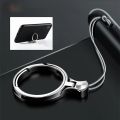 Universal Metal Lanyard for Key Mobile Phone Strap Keycord Finger Ring Holder Stand Smartphone Accessories for iPhone.