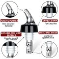 30ml Automatic Measured Bottle Pourer Quick Shot Spirit Measure Bartender Pourer Drinks Wine Cocktail Dispenser Home Bar Tools.