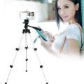 Ko_shop [Free Mobile Connector] tripod phone stand tripod stand 3110 tripod 3-pin cellphone and camera tripod for Canon Nikon Sony Fuji iPhone. 