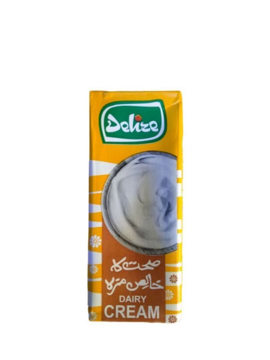 Pack of 2 Deliza Imported Pure Dairy Cream UHT semi fat cream 200 ml each