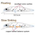 Sinking Minnow 19g Floating Jerkbait 15g Fishing Lure HardBait Treble Hooks Swimbait Pesca Tackle Crank Wobbler Artificial Bait. 