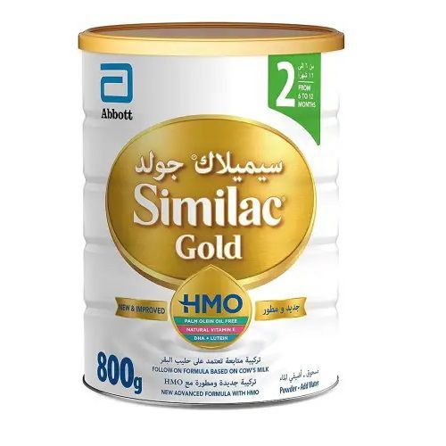 Similaac Gold 2 Baby Formula Milk For 6 months to 12 months Baby - 800gm