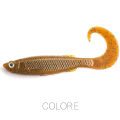 2023 Supercontinent Swimbait Shad T-Tail Luya soft bait 5cm/6.5CM Pike Zander Predator Fishing 3d eyes Soft lure Fishing lures. 