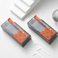 Portable Floss Dispenser Includes 10Pcs Floss Automatic Ejectable Floss Organiser Oral Care Press-on Disposable Flossing Sticks. 