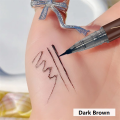 SYLR New Ultra Fine Eyebrow Pencil Waterproof Professional Sweat Proof Liquid Eyeliner Eyebrow Dual Purpose Durable Make Up Art.
