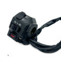 Universal Aluminum 7/8" 22mm Motorcycle Switches Handlebar Motorbike Horn Turn Signal Headlight Control Buttons.