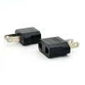 US Outlet Socket Power Adapter EU to US Changeover Plug Electric Travel AC Adaptor Converter Round to Flat Charger Convertor. 