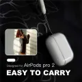 Clear Soft TPU Earphone Case with Lanyard Strap for Airpods Pro 2 2022 2nd Generation Air Pods 3 2 1 3rd Gen Cover Accessories. 