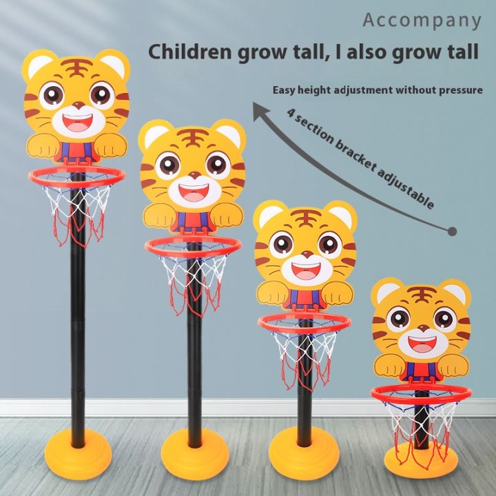 Children's%20Version%20Vertical%20Adjustable%20Lifting%20Basketball%20Rack%20Outdoor%20Home%20Indoor%20Sports%20Crtoon%20Rebound%20Parent-child%20Interacti%20-%20Image%206