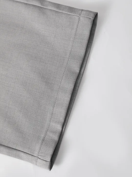 Men's%202%20Piece%20Textured%20Outfits,%20Light%20Gray%20Stand%20Collar%20Shirt%20&%20Drawstring%20Pants%20Set%20-%20Image%205
