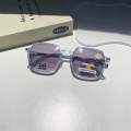 Blue auto optical filter (color changing) photochromic zy2055 anti-blue light male and female sun glasses with destination. 