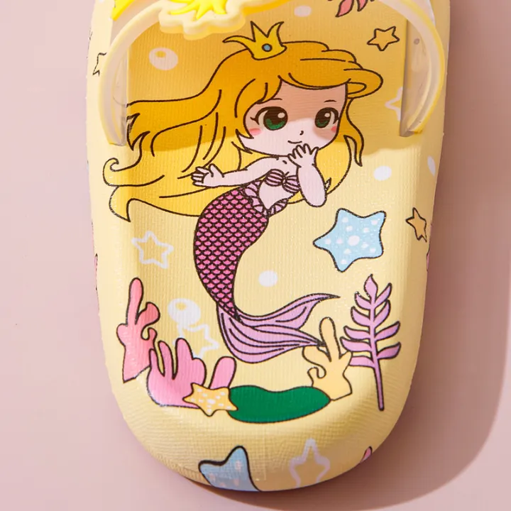 Girls%20Mermaid%20Slippers%20Soft%20Bottom%20Non-slip%20Home%20Indoor%20Sandals%20Slippers%20Middle%20and%20Big%20Children%20Cute%20Princess%20Bathroom%20Slippers%20-%20Image%204
