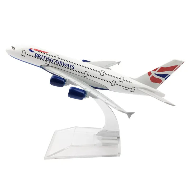 British%20Airways%20airplane%20model%20Airbus%20A380%2016%20cm%20airplane%20Metal%20alloy%20diecast%201:400%20airplane%20model%20toy%20Aircroft%20model%20%20metal%20toy%20-%20Image%202