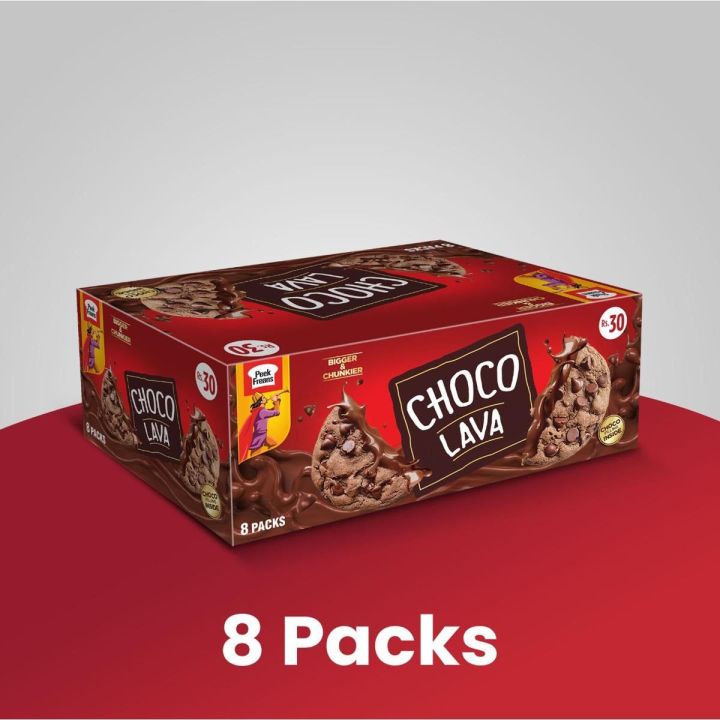 Peek Freans Choco Lava 8's Packs