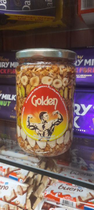 Golden Mix Nuts with Honey 720g