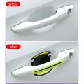 Car Door Reflective Stickers Anti-scratch Safty Warning Stickers Auto Handle Protection Film Exterior Styling Car Accessories.