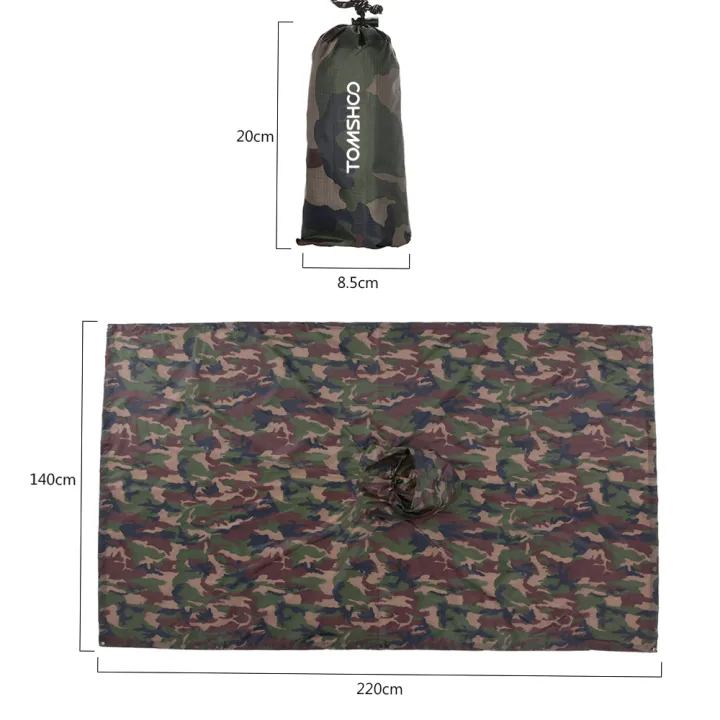 TOMSHOO%20Multifunctional%20Lightweight%20Raincoat%20with%20Hood%20Hiking%20Cycling%20Rain%20Cover%20Poncho%20Rain%20Coat%20Outdoor%20Camping%20Tent%20Mat%20-%20Image%206