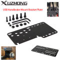 PC USB Handbrake Plate Drift Adapter Board Desk Mount Bracket Plate For SIM Racing Game  G25/27/29 T300 T500. 