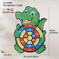 Educational Games Dart Board Baby Toy Stickey Ball Dart Indoor Sports Child Montessori Games for Children 3 to 12 Years. 