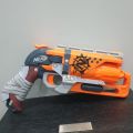 NERF Zombie Strike Hammer Shot Hammer Shot Foam Dart Blaster. 
