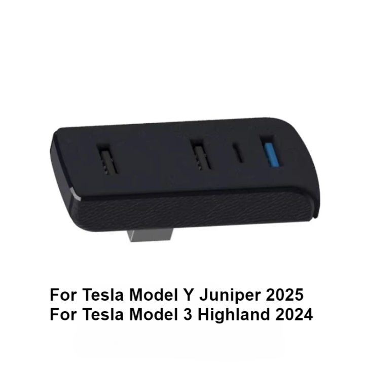 Docking%20Station%20for%20Tesla%20New%20Model%203%20ModelY%20Juniper%20Glove%20Box%20Expansion%20USB%20Hub%20Fast%20Charging%20Upgrade%20Data%20Transfer%20Adapter%20-%20Image%207