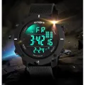 SYNOKE Men Outdoor Sports Multifunctional Waterproof Shock Resistant Large Screen Display Luminous LED Digital For Men Fashion. 