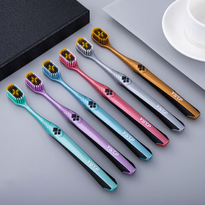6/1 group high quality broad brush cleaning teeth soft hair toothbrush home oral care suitable for adult daily life