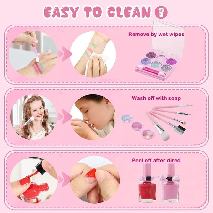 Kids%20Makeup%20Set%20for%20Girls,%20Real%20Washable%20Non-Toxic%20Girls%20Makeup%20Kit%20with%20Cosmetic%20Bag,%20Childrens%20Princess%20Pretend%20Play%20Toys%20Presents%20Make%20Up%20Birthday%20Gifts%20for%203%204%205%206%207%208%209%2010%2011%2012%20Years%20Old%20Girls%20-%20Image%203