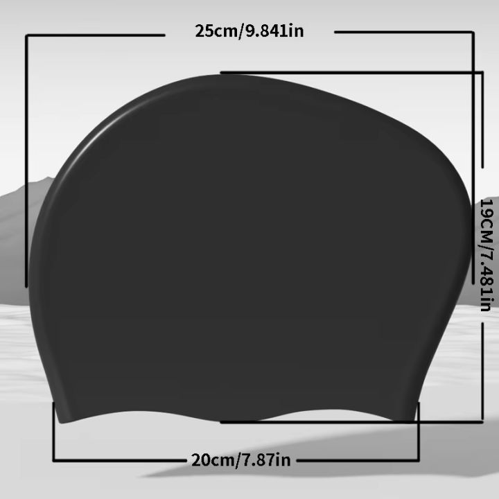 Silicone%20Extra%20Large%20Swimming%20Cap%20for%20Long%20Hair%20Braid%20Professional%20Waterproof%20Diving%20Cap%20Women%20Men%20Ladies%20African%20Over%20Size%20Huge%20-%20Image%206