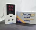 Air Condition Power Protector With Volt, Ampere & Temperature Meter, Over & Under Voltage Protection For AC Cabinet Smart Monitor Fridge & Deep Freezer accessories, Timer Relay Breaker. 