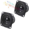 2/4PCS 2" 8Ohm 10W DIY Small Full Range Audio Speaker Stereo Woofer Loudspeaker for Arduino and DIY Speaker. 