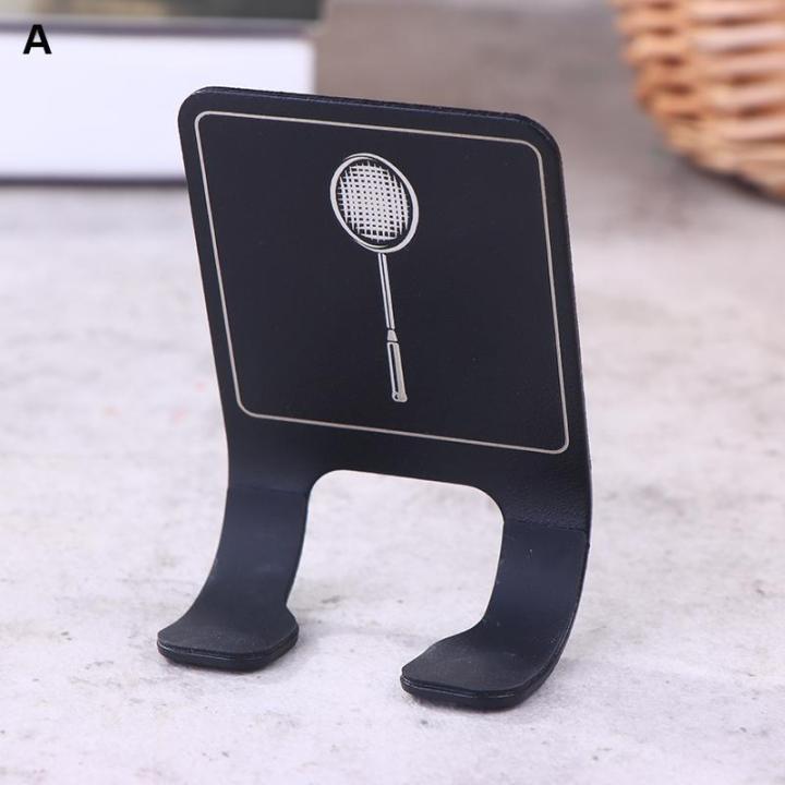 Badminton Racket Display Rack Universal Tennis Racket Wall Mounted Racket Rack Vertical Display Stand ...