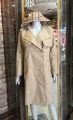 Long Trench Coat Jacket With Hood For Ladies by Kabs Kouture. 