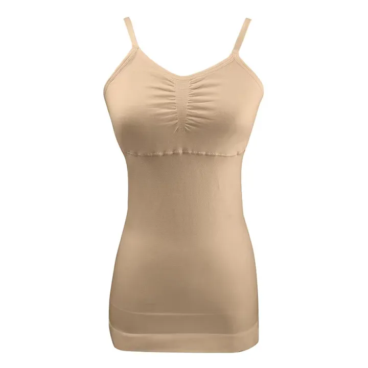 Women%20Tummy%20Control%20Shapewear%20Smooth%20Body%20Shaping%20Camisole%20Padded%20Tank%20Tops%20Slimming%20Underwear%20Seamless%20Compression%20Shaper%20-%20Image%205