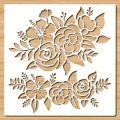 1 pis Plastic Stencils Paper for Painting ( 10/10" inch).