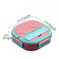 304 Portable Stainless Steel Lunch Box Thermos Food Container Bento Box for Baby Child Student School Outdoor Camping Picnic. 