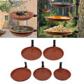 Tree Mounted Bird Bath Bowl Tree Mounted Bird Feeder Tree Mounted Bird Bath Bowl with Heavy Duty Metal Ring for Backyard Terrace. 