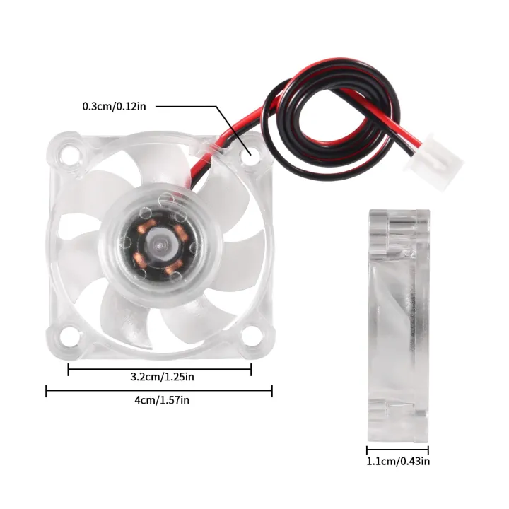 2pcs%2040mm%20RGB%20Fan%2012V%2024V%20Ender%203%20Fan%20Upgrade%2024%20Volt%20Fans%20LED%20Colorful%204010%20Hydraulic%20Bearing,%20Works%20with%20Ender%203%20Pro%203X%20CR-10S%20-%20Image%204